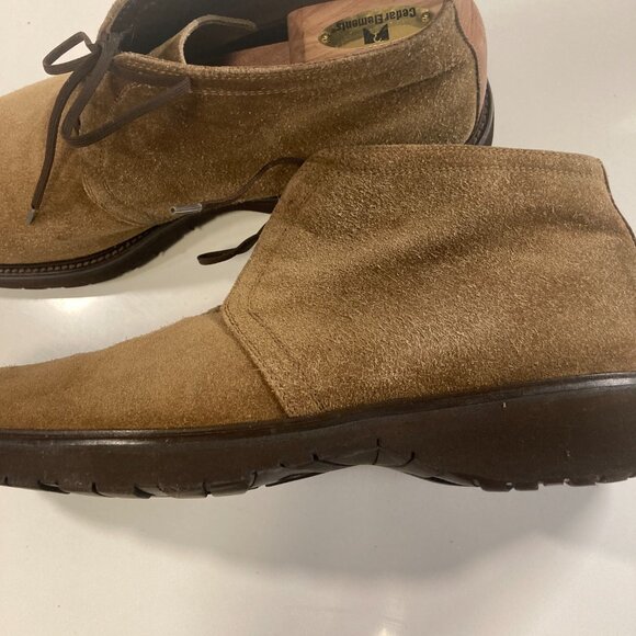 $800 SALVATORE FERRAGAMO Made in Italy Brown Suede Chukka Ankle Boot US 10.5 main image 5